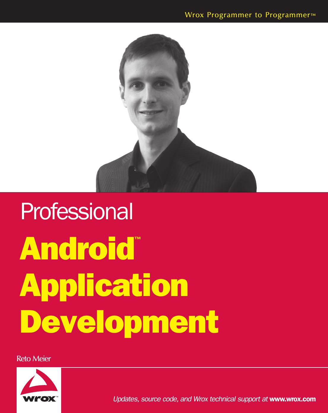 Professional Android Application Development