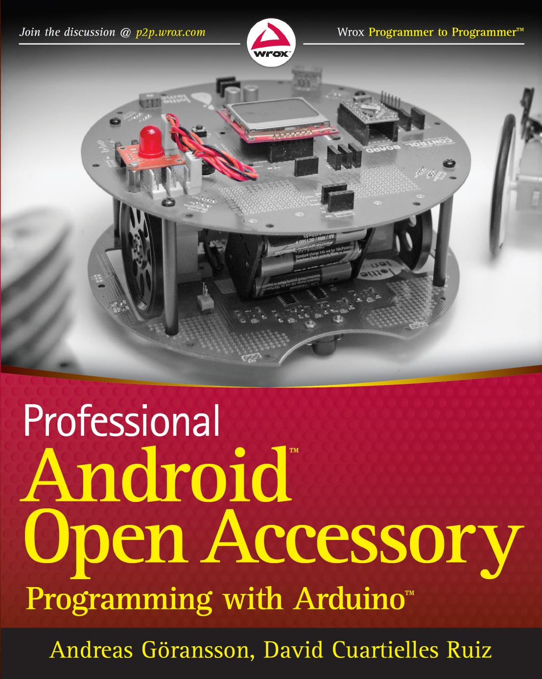 Professional Android Open Accessory Programming With Arduino