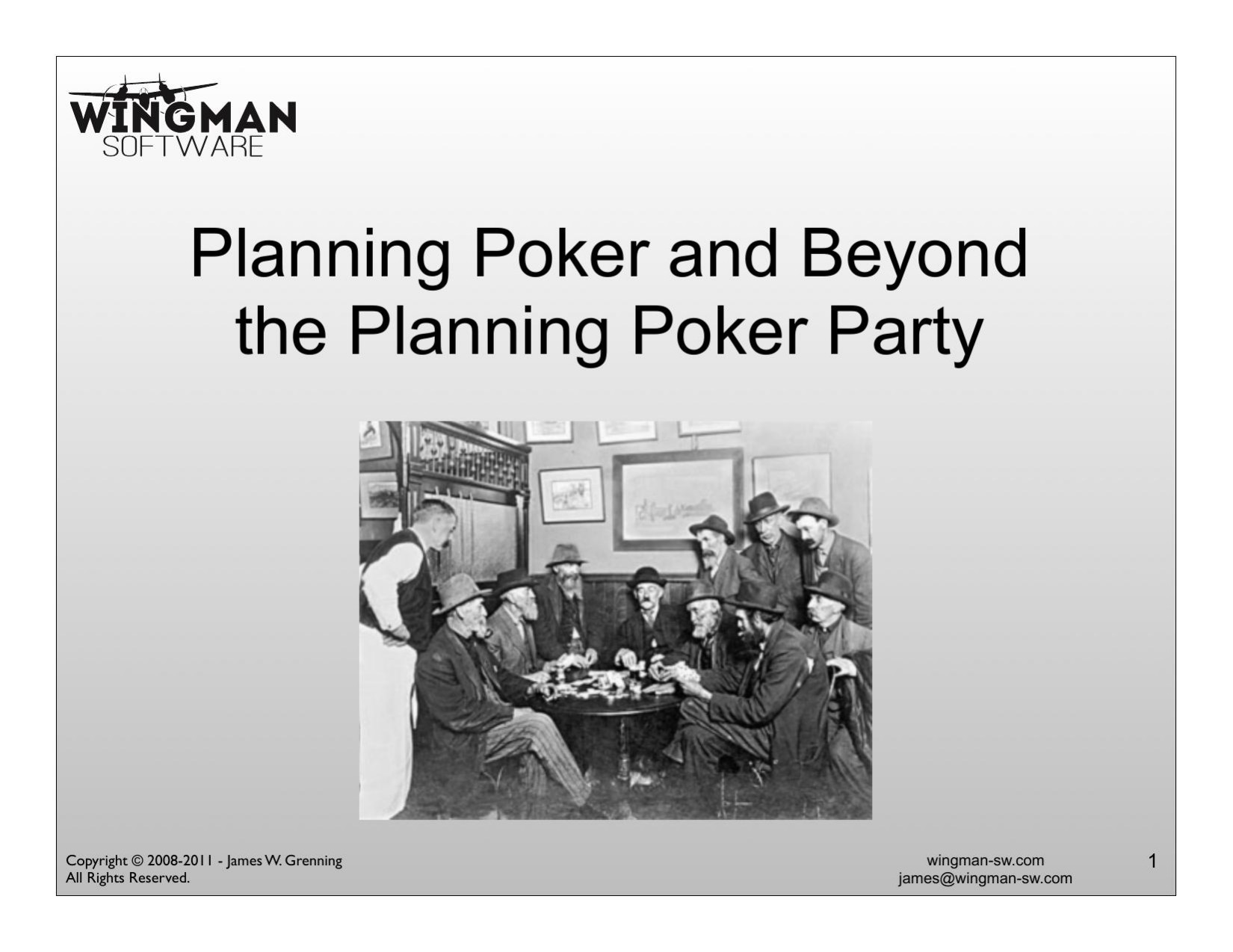 Beyond Planning Poker