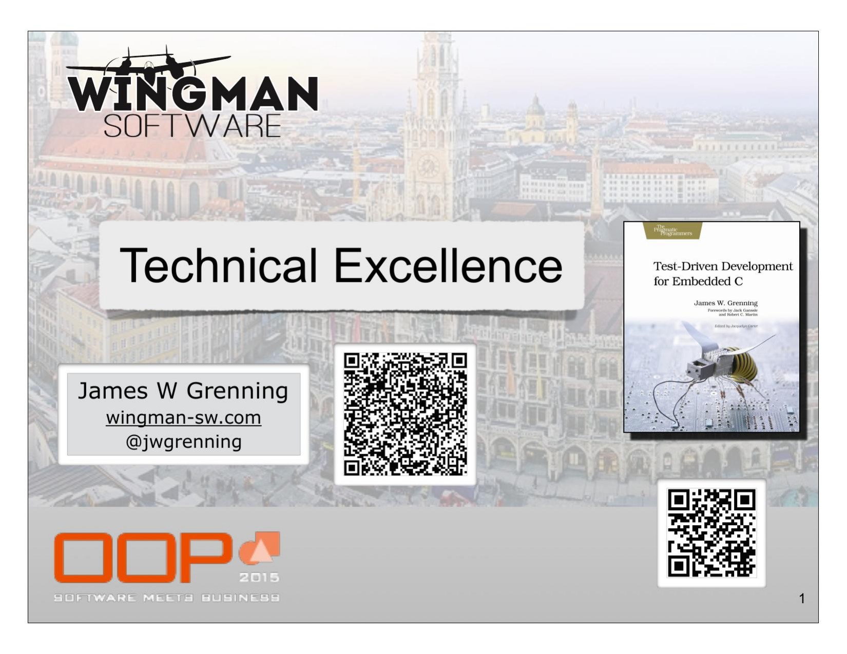 Technical Excellence: OOPC