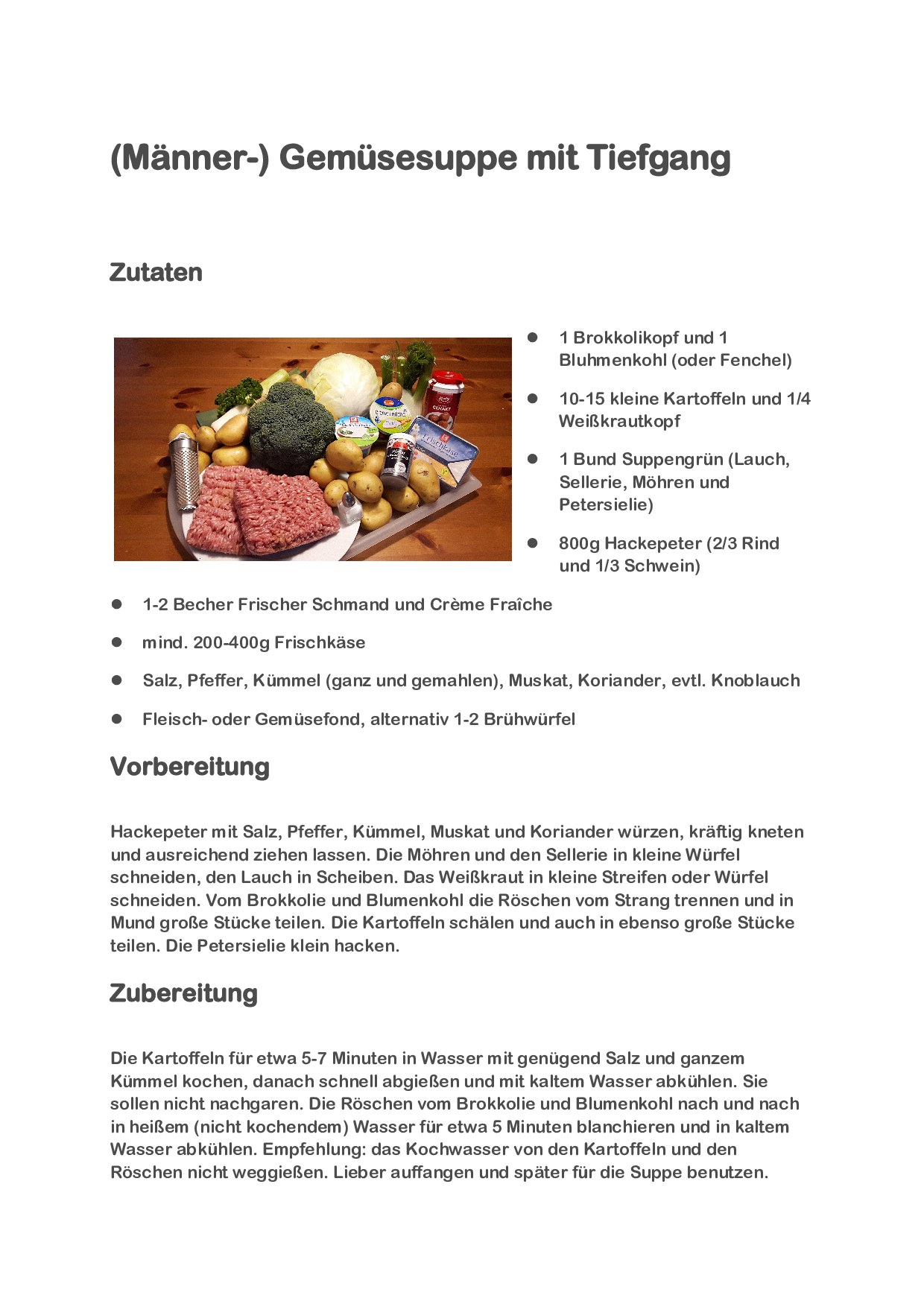 Rezepte von Stephan