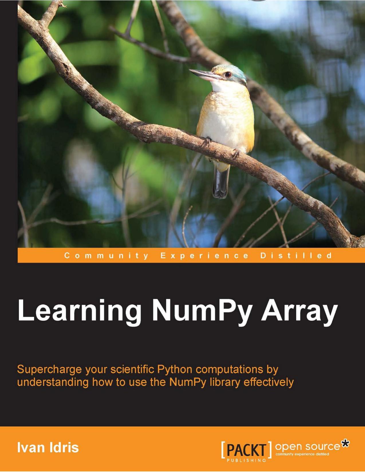 Learning NumPy Array